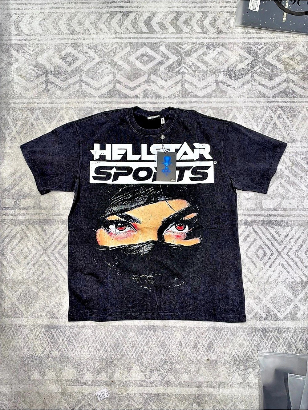 Hellstar 14 Hellstar Sports Tee Graphic Tee in Black Size XL NWT